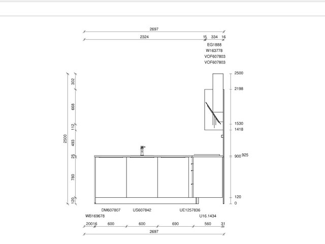 Hacker concept keukenopstelling - afbeelding 21 van  29