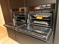 Häcker concept130 - topsoft lak mat zwart - eiland - afbeelding 21 van  25