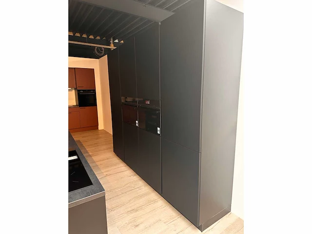 Häcker concept130 - topsoft lak mat zwart - eiland - afbeelding 25 van  25