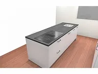 Hacker wit hoogglans eiland keuken - afbeelding 15 van  18