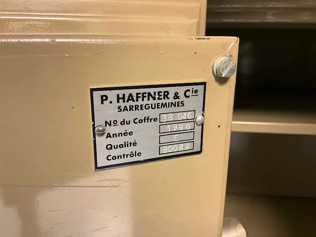 Haffner kluis - afbeelding 6 van  9
