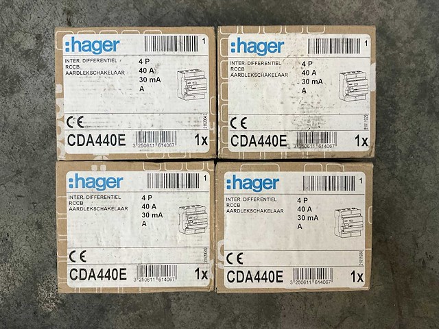 Hager schakelaars (15x) - afbeelding 1 van  7