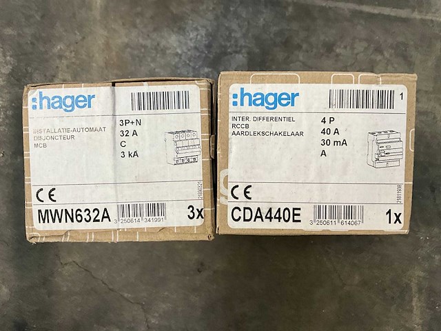 Hager schakelaars (15x) - afbeelding 3 van  7