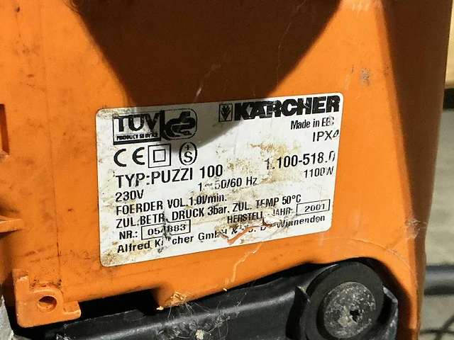 Hagerty spray-ex puzzy 100 stoomreiniger - afbeelding 6 van  8