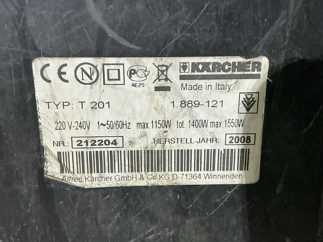 Hagerty spray-ex puzzy 100 stoomreiniger - afbeelding 8 van  8