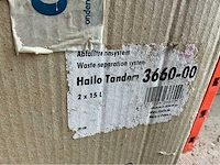 Hailo tandem 3660-00 afvalemmers (x8) en 1 spoelbak - afbeelding 2 van  5