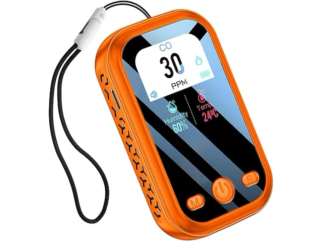 Hakinaku draagbare co-melder - afbeelding 1 van  1