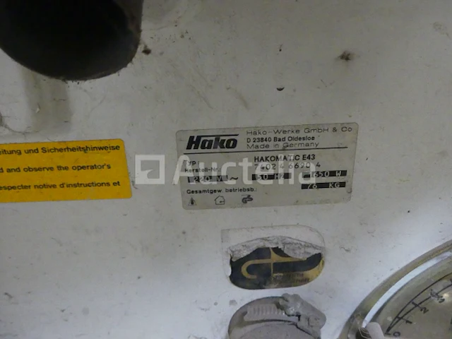 Hako hakomatic e43 vloerreiniger - afbeelding 8 van  9
