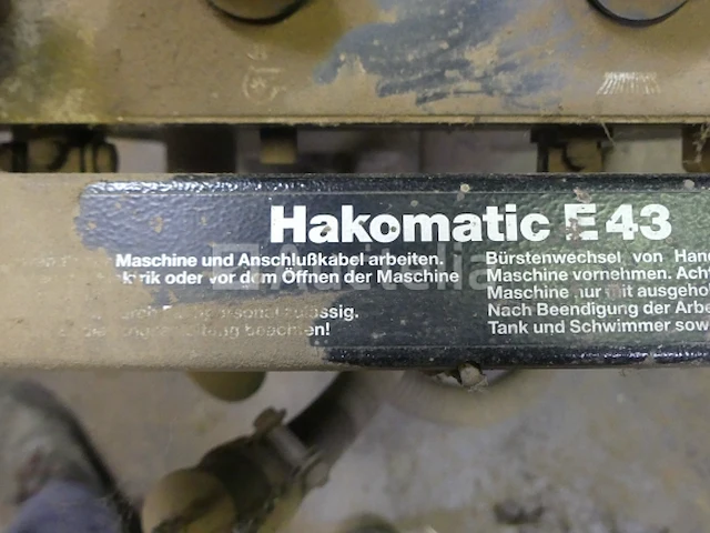 Hako hakomatic e43 vloerreiniger - afbeelding 9 van  9
