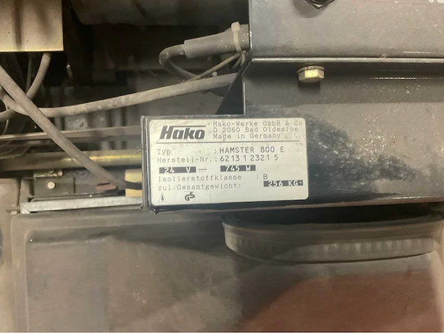 Hako hamster 800 e veegmachine, zelf aangedreven - afbeelding 2 van  11