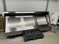 Hakvoort rvs afzuigkap 2000mm - afbeelding 3 van  10
