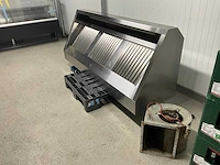 Hakvoort rvs afzuigkap 2000mm - afbeelding 5 van  10