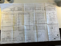 Hal staalconstructie - landbouwloods - industriële loods 20x30m 600m2 - afbeelding 2 van  46