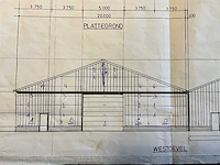 Hal staalconstructie - landbouwloods - industriële loods 20x30m 600m2 - afbeelding 3 van  46