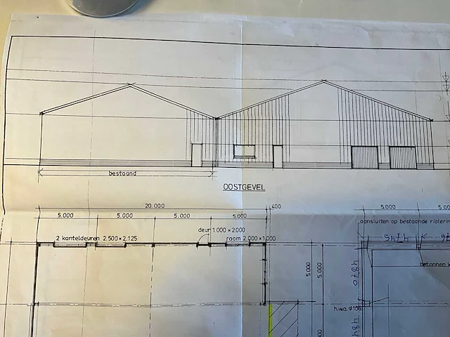 Hal staalconstructie - landbouwloods - industriële loods 20x30m 600m2 - afbeelding 30 van  46