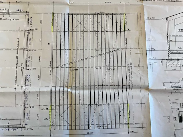 Hal staalconstructie - landbouwloods - industriële loods 20x30m 600m2 - afbeelding 37 van  46