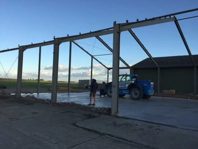 Hal staalconstructie - landbouwloods - industriële loods 20x30m 600m2 - afbeelding 42 van  46