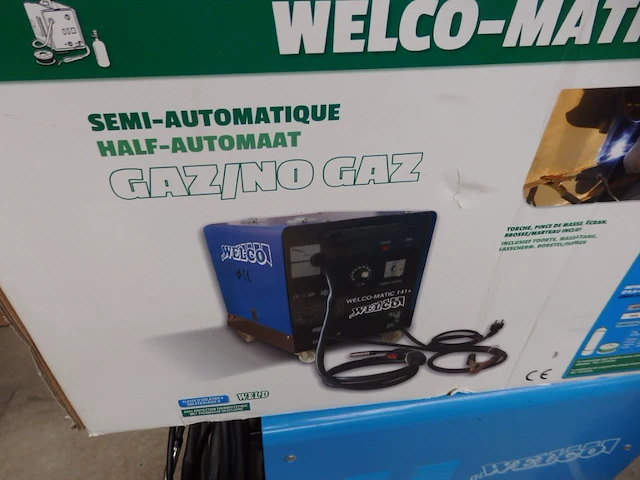 Halfautomaat + toebehoren op kar welco - afbeelding 2 van  3