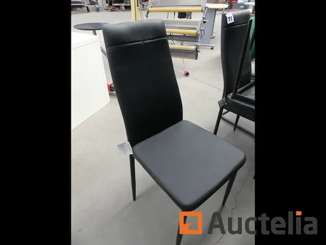 Halfleder stoelen en stoelen stof - afbeelding 1 van  9