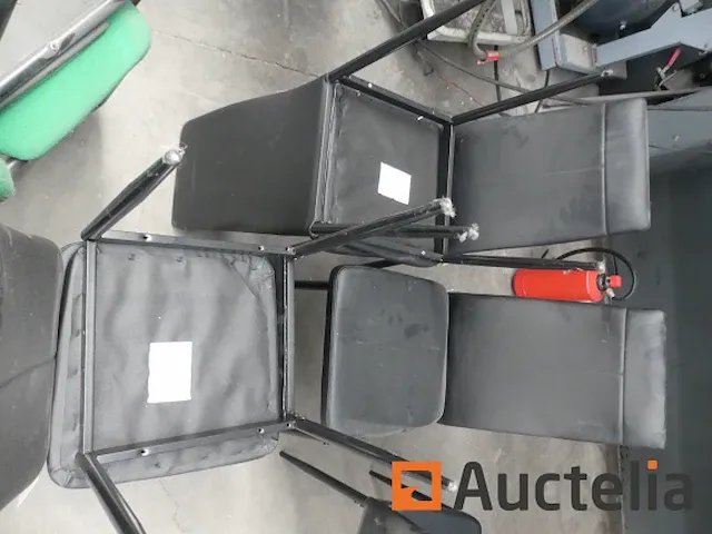 Halfleder stoelen en stoelen stof - afbeelding 2 van  9