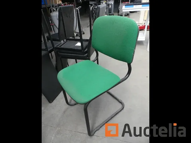 Halfleder stoelen en stoelen stof - afbeelding 6 van  9
