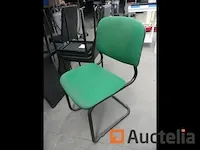 Halfleder stoelen en stoelen stof - afbeelding 6 van  9