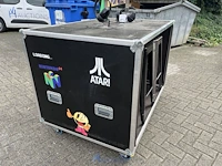 Halfopen flightcase met 2 barkrukken - afbeelding 3 van  10
