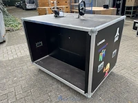 Halfopen flightcase met 2 barkrukken - afbeelding 4 van  10