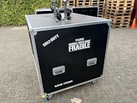 Halfopen flightcase met 2 barkrukken - afbeelding 5 van  10