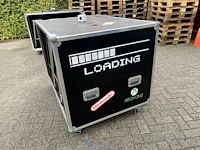 Halfopen flightcase met 6 barkrukken - afbeelding 4 van  9