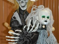 Halloween deco geraamte en baby - afbeelding 3 van  4
