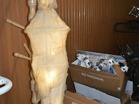 Halloween deco geraamte met licht - afbeelding 3 van  3