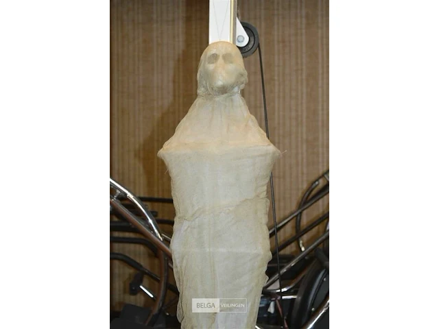 Halloween deco geraamte met licht - afbeelding 2 van  4