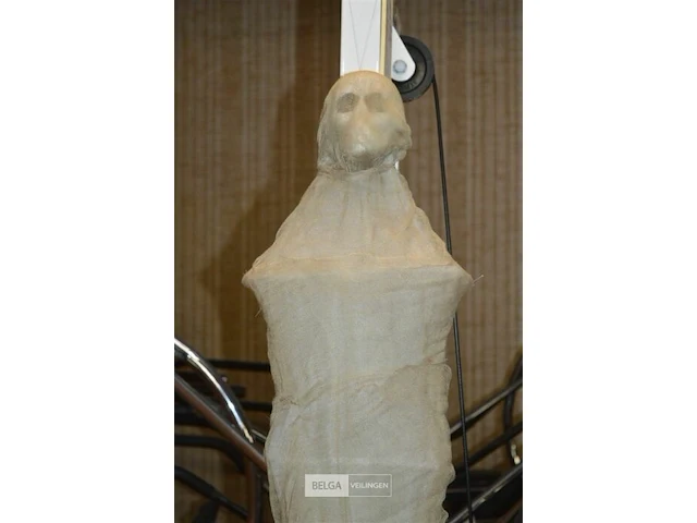 Halloween deco geraamte met licht - afbeelding 3 van  4