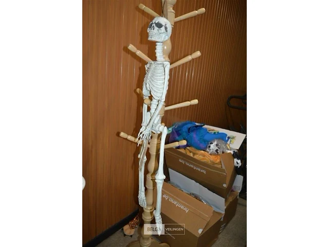Halloween deco geraamte - afbeelding 1 van  4