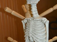 Halloween deco geraamte - afbeelding 3 van  4