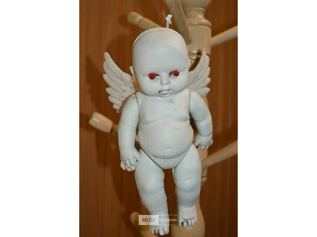Halloween engel met lampje - afbeelding 2 van  3