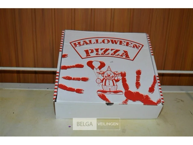 Halloween pizza met geluid - afbeelding 1 van  2
