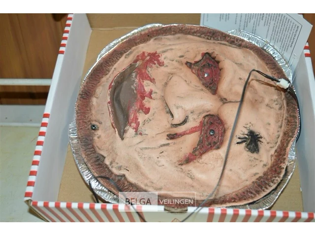 Halloween pizza met geluid - afbeelding 2 van  2