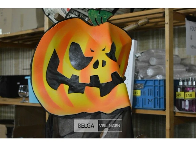 Halloween pompoen verkleedpak - afbeelding 3 van  3