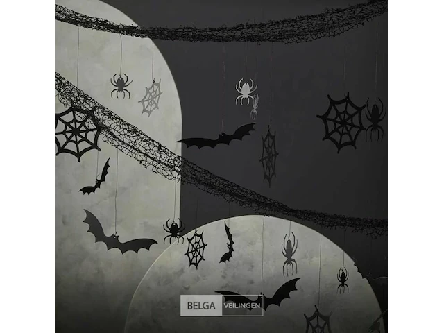 Halloween spinnenweb - afbeelding 1 van  3