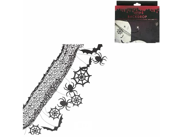 Halloween spinnenweb - afbeelding 2 van  3