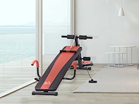 Halterbank opvouwbare fitnessbank met kussen - afbeelding 1 van  5