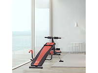 Halterbank opvouwbare fitnessbank met kussen - afbeelding 2 van  5