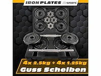 Halterset - 20 kg - koffer - afbeelding 3 van  5