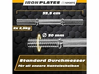 Halterset - 20 kg - koffer - afbeelding 5 van  5