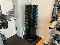 Halterset tunturi 1-7kg + staander tunturi - afbeelding 1 van  6
