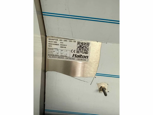Halton - kvv2400 - rvs dampkap - afbeelding 6 van  6