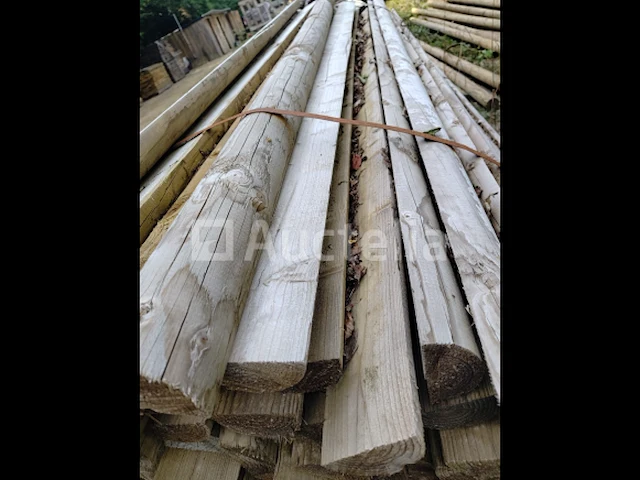 Halve logs 2m50 geautoclaveerd onder hoge druk - afbeelding 2 van  4