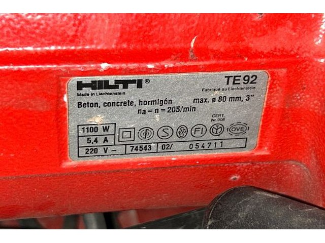 Hamerboor hilti - afbeelding 5 van  5